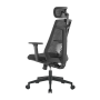 Кресло офисное черное сеткой CH05-40