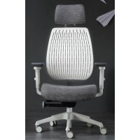 Игровое компьютерное кресло с подголовником СР8М белое