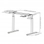 Рама стола Manual Desk механическая (N02-22D)